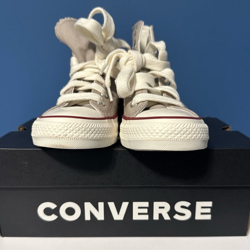 NWT, Converse CTAS Hi - Women's (Egret/Egret), SZ 6.5